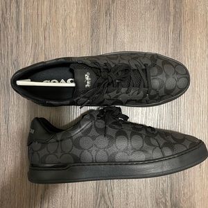 Coach mens leather sneakers